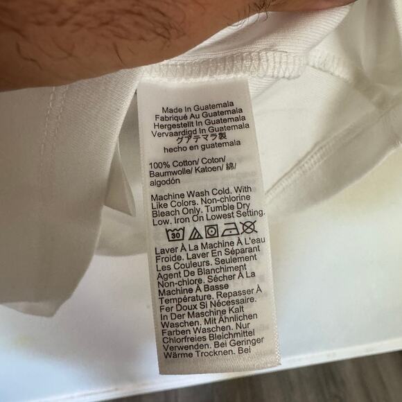 J.Crew Shell Tank Top WMNS XS White Sleeveless Cotton Pullover Slim Fit Stretch - Picture 5 of 6